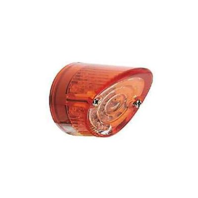 Feu arrière SHIN YO NOSE LED clair/rouge Ø42x25/55mm éclairage plaque homologé