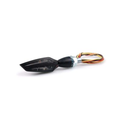 Clignos motogadget (pce) m-BLAZE Edge LED noir feu stop/arr. homologé