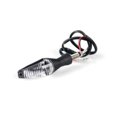 Clignos KOSO (pce) STORM SMD LED alu noir (M8-59x21.5x24mm) homologé