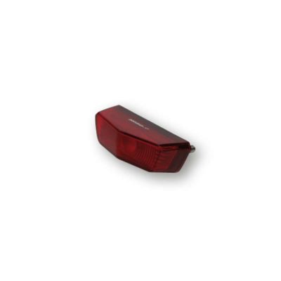 Feu arrière KOSO NANO noir/rouge LED (42.5x14.5x18.5mm) homologé