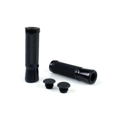 Poignée SHIN YO (paire) STREET (Ø 22x135mm) noir capuchon détachable