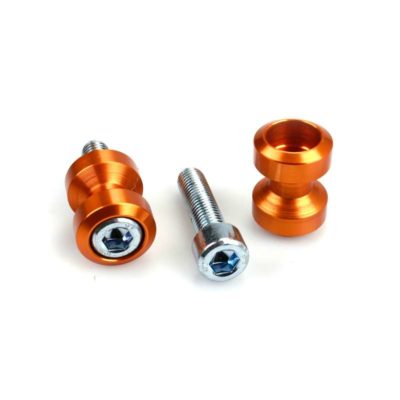 Raccord béquille MP (paire) orange pour KTM avec filetage M10 x 1.5mm