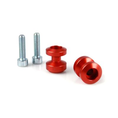 Raccord béquille MP (paire) rougepour Kawasaki avec filetage M10 x 1.25mm