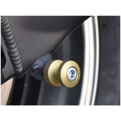 Raccord béquille MP (paire) doré BMW/Ducati/Honda/Kawasaki/KTM/Suzuki M8x1.25