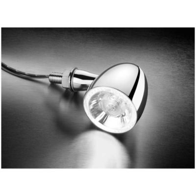 Cligno av Kellermann (pce) Bullet 1000 PL WHITE  LED chrom feu pos. homologé