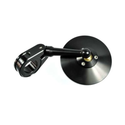 Retro motogadget (1 pièce) m-REAR 75 alu noir,  verre 44cm2 Ø 22mm