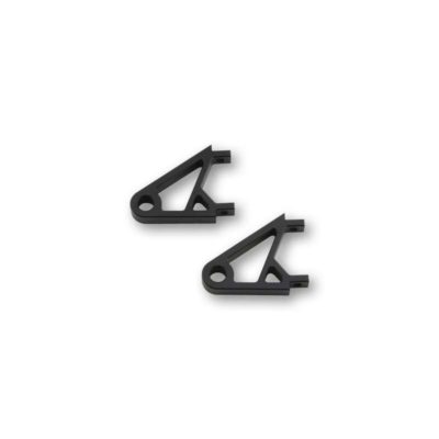 Support phare HIGHSIDER (paire) ULTRA court alu noir longueur 65mm