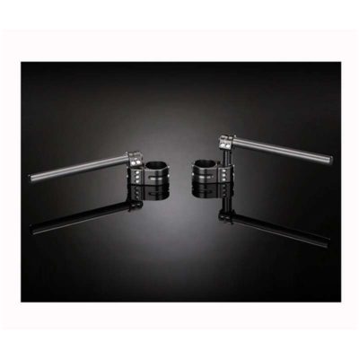 Guidon bracelet ABM MULTICLIP TOURING 40-70mm Ø22mm noir Ø48mm tubes homologé