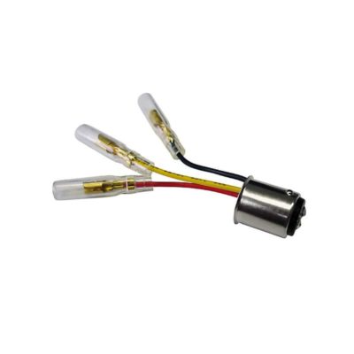 Câble jonctionNN PRODUCTS TYP2 feu arrière moto 3 cables porte-ampoule BAY15D