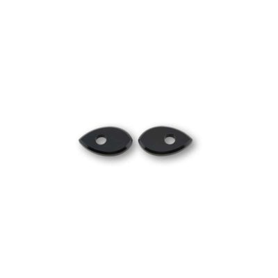 Plaques d'adaptation clignotants SHIN YO paire alu HONDA Typ: ISH1 (50x29mm)