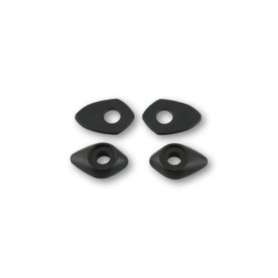 Plaques d'adaptation clignotants SHIN YO DUCATI MONSTER 36x25mm (paire)