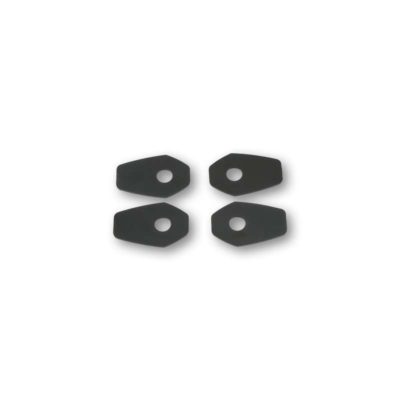 Plaques d'adaptation clignotants SHIN YO paire KAWASAKI, Suzuki, YAMAHA (48x31mm