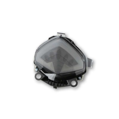 Feu arrière SHIN YO LED foncé reflecteur noir Honda homologé