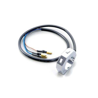 Armature DAYTONA (pce) CNC 2 bouton-poussoir chrom collier guidon 22/25.4mm