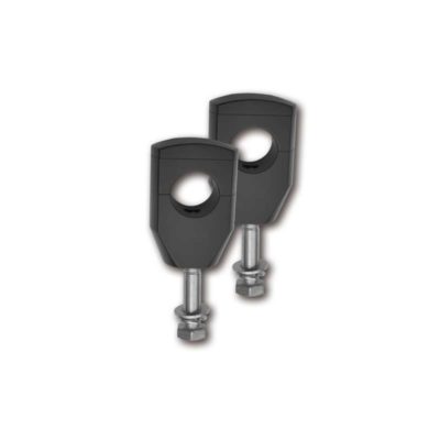 Riser RITZ (paire) BIG BONE FLAT Ø 31.80mm noir M12x1.5 - h 4cm homologé