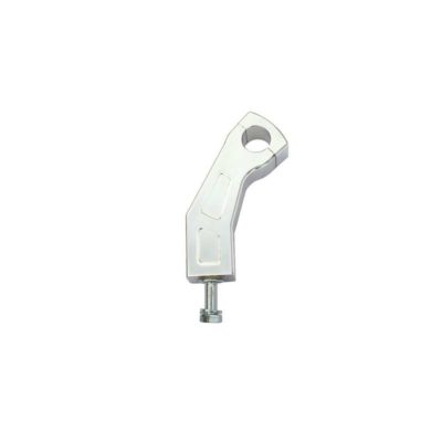 Riser RITZ (paire) CURVED Ø 22/25.4mm chrom M12x1.5 - h 6cm homologé