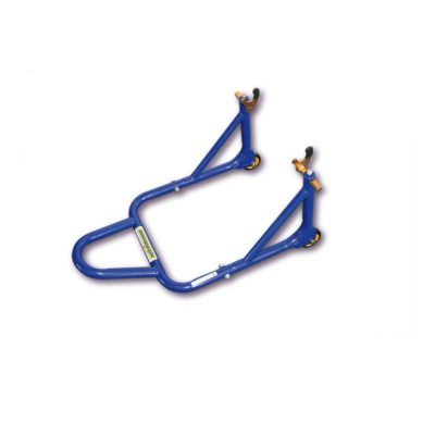 Béquille MOTOPROFESSIONAL arrière PRO 1 démontable acier bleu adaptateur V