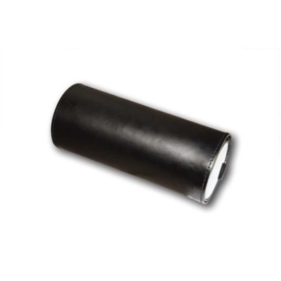 Rouleau à outils NN PRODUCTS ELDORADO cuir de boeuf noir bochon chrom Ø12x29cm