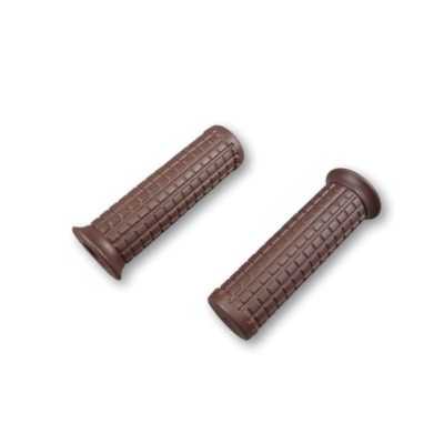 Poignée NN PRODUCTS (paire) TPR - Soft OBLONG (Ø25.4x124mm) brun fermé