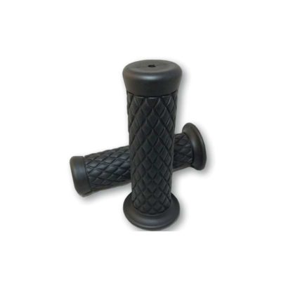 Poignée NN PRODUCTS (paire) TPR - Soft DIAMOND (Ø25.4x124mm) noir fermé