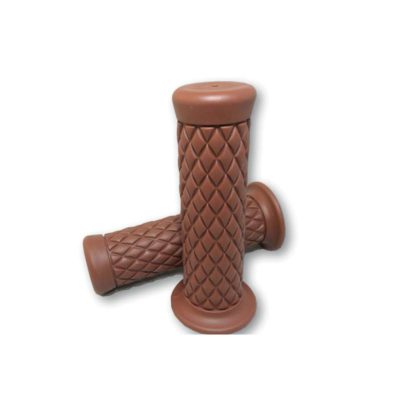 Poignée NN PRODUCTS (paire) TPR - Soft DIAMOND (Ø25.4x124mm) brun fermé
