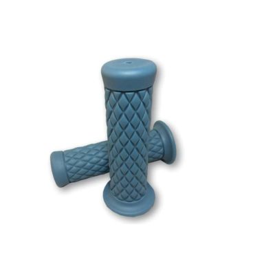 Poignée NN PRODUCTS (paire) TPR - Soft DIAMOND (Ø25.4x124mm) bleu fermé
