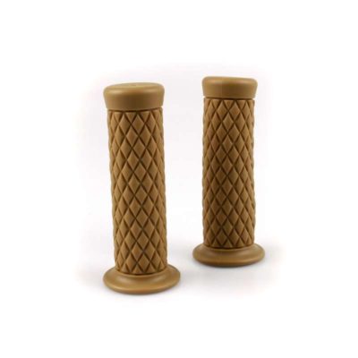Poignée NN PRODUCTS (paire) TPR - Soft DIAMOND (Ø25.4x124mm) BEIGE fermé