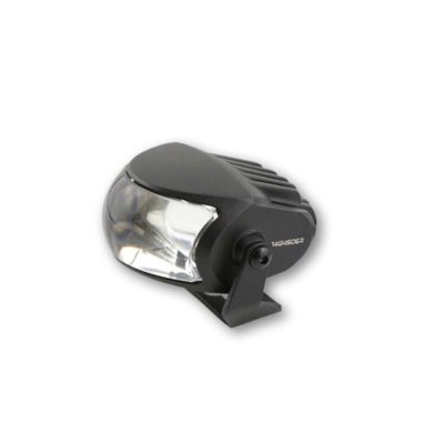 Phare HIGHSIDER COMET-HIGH alu noir LED 36x55x70mm homologé