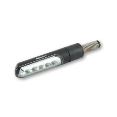 Clignos KOSO (1 pièce) ELECTRO - 5x LED noir M8x1.25 - 67 x 13.5 x 14mm hom.