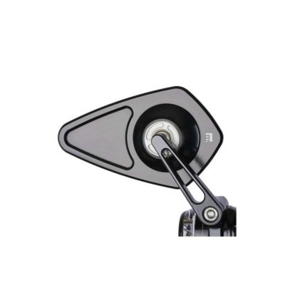 Retro embout motogadget (1 pièce) m-VIEW BLADE alu noir sans verre Ø 22/25mm