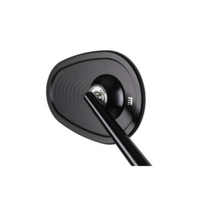 Retro embout motogadget (1 pièce) m-VIEW sport alu noir sans verre hom.