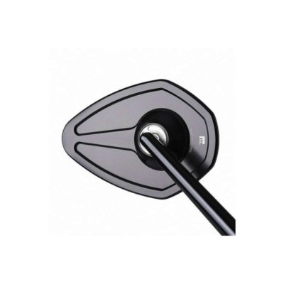 Retro embout motogadget (1 pièce) m-VIEW CLUB alu noir sans verre hom.