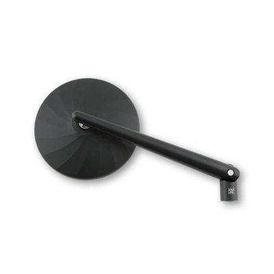 Retro SHIN YO (1 pièce) PONZA alu noir M10x1.25 + adapt. montage homologé