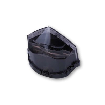 Feu arrière SHIN YO LED foncé reflecteur noir Honda homologé