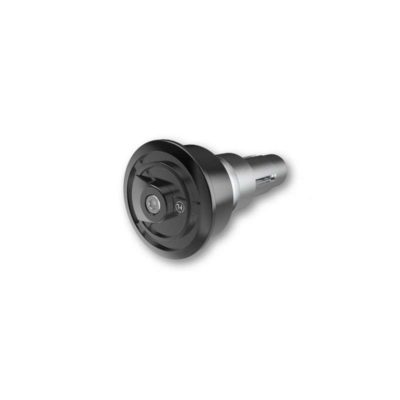 Embouts guidon HIGHSIDER (p) ENTERPRISE-EP1 alu noir/noir Ø12-22mm Ø29.8x12mm