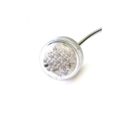 Clignos SHIN YO (paire) DISC LED KLAR a visser M6x16 (Ø 37 x 18mm) homologé