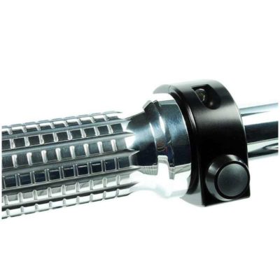 Garniture motogadget m-switch (3 touches) alu noir touches noir guidon Ø25mm