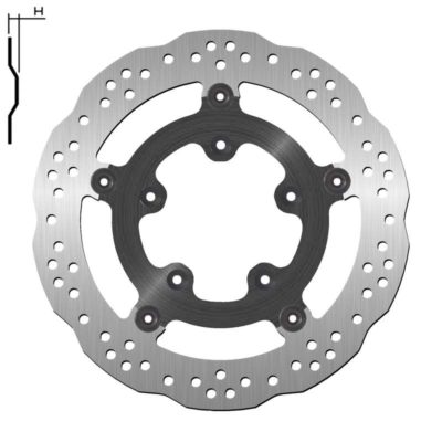 Disque de frein NG 280/88/4mm 5 trous