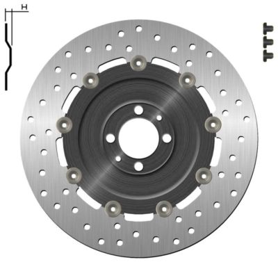 Disque de frein NG 285/51.1/7mm 4 trous