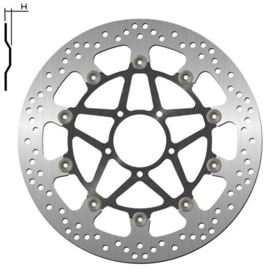 Disque de frein NG 330/72/5mm 5 trous