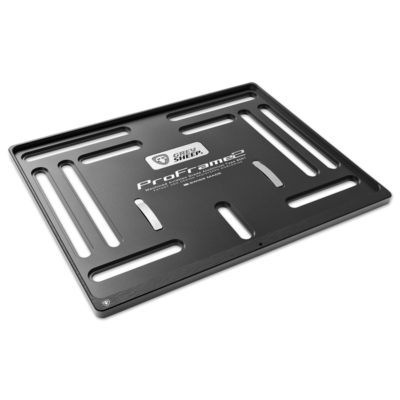 Support de plaque GREY SHEEP ProFrame2 moto, scooter black