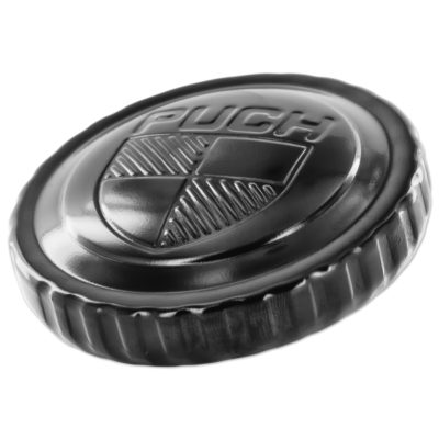 Bouchon de réservoir 30mm Puch Maxi avec emblème / Logo noir