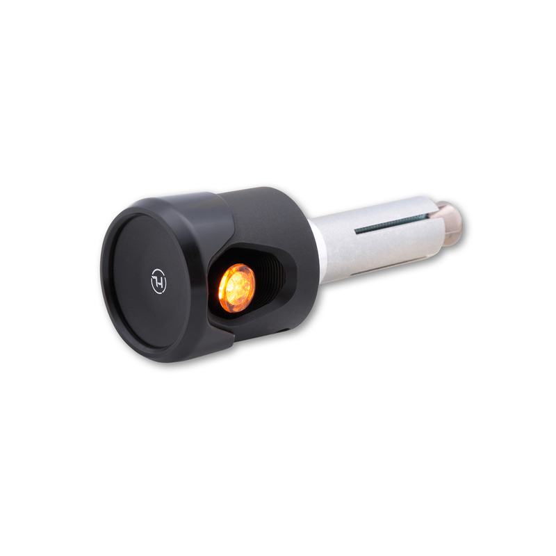 206157BS-1-1Blinker LED HIGHSIDER schwarzgetönt E-Hom