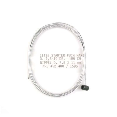 Cable d'embrayage BOWDENZUG (cable) Ø 1.5 x 1850mm (raccord: Ø 7.5 x 11mm)