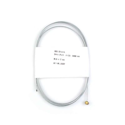Cable d'embrayage BOWDENZUG Ø 1.5 x 1400mm (racord Ø 5 x 7mm)