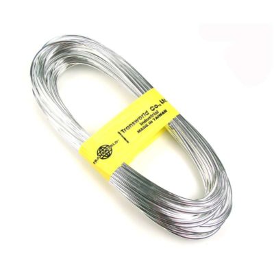 Gaine (rouleau à 20 mètres) 5mm en chroméé (en Teflon)