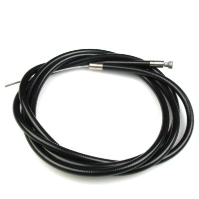 Cable frein/embrayage BOWDENZUG avec gaine 125cm noir (racc. Ø3,5/6x10mm-1.4m)