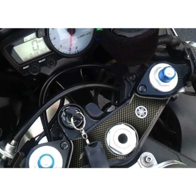 Protège tête de fourche PRINT carbon-look Yamaha