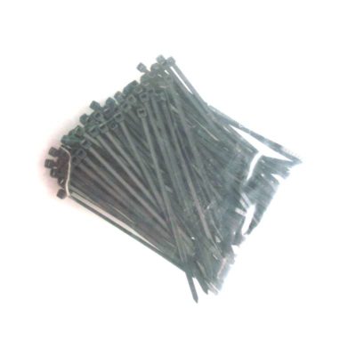 Attache-cables-Set NN PRODUCTS (100 pièces) 3.6 x 200mm en noir