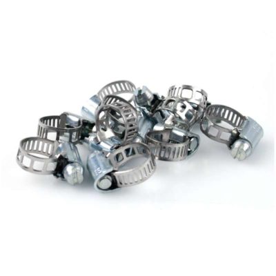 Kit colliersNN PRODUCTS 10 pièces (Ø 8- 12 x largeur 9mm) Inox